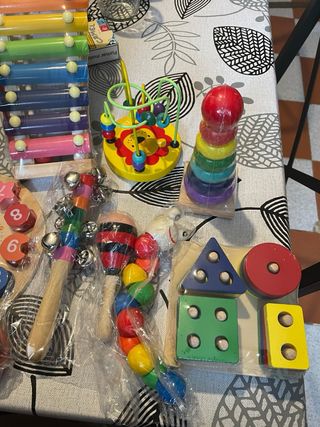 Juguetes Montessori Estimulación Bebés