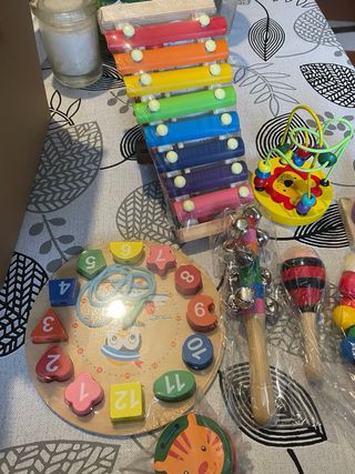 Juguetes Montessori Estimulación Bebés