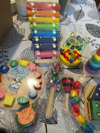 Juguetes Montessori Estimulación Bebés