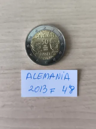 ALEMANIA. 8 Monedas 2 Euros Conmemorativas