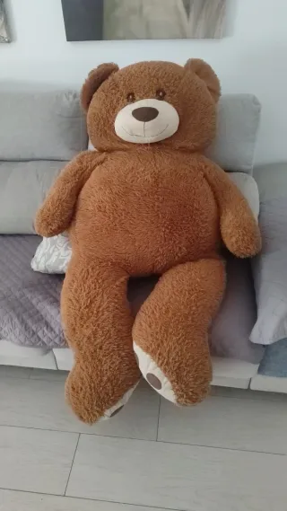 Oso de peluche gigante marrón 1'30cm