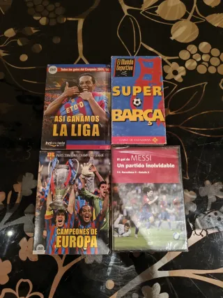DVDs del Barça: Liga, Champions y Super Barça