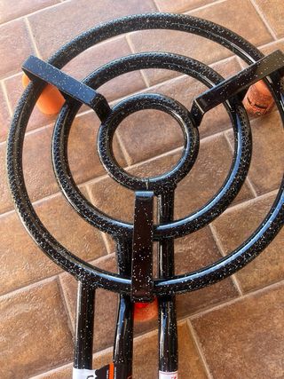 Paellero Gas Natural 45cm con 3 ruedos