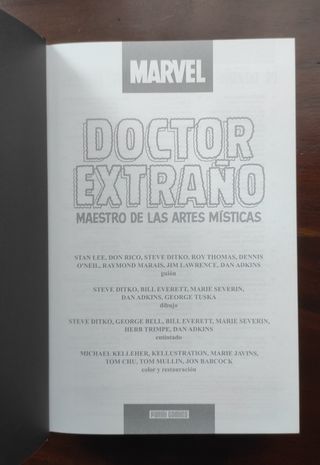 DOCTOR EXTRAÑO 1 MAESTRO DE LAS ARTES MÍSTICAS