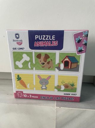 Puzzle Bismark Animales 30 Piezas