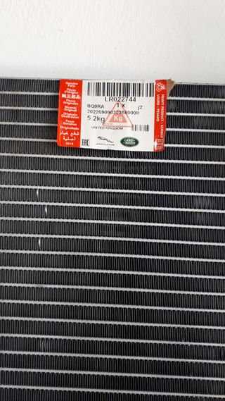 Condensador A/C Range Rover L322 LR022744