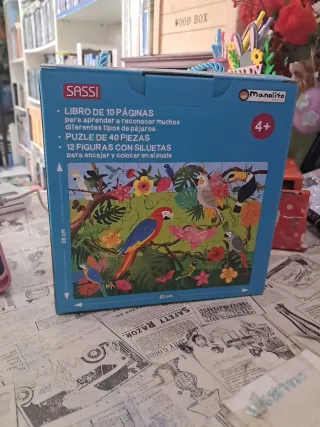 Juego didáctico El mundo de los pájaros