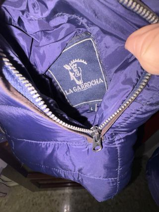 Abrigo La Garrocha Hombre Azul