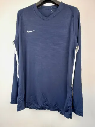 Camiseta manga larga Nike Dri-Fit azul