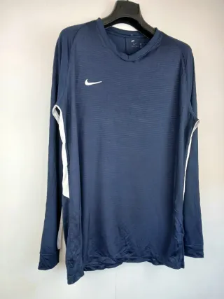 Camiseta manga larga Nike Dri-Fit azul
