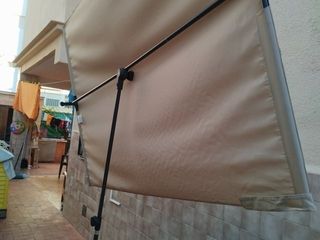 Sombrilla Rectangular Beige 180x130