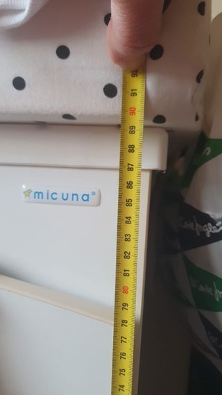 Cambiador con bañera y cajones