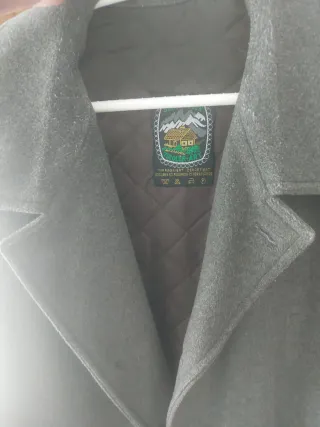 Chaquetón caballero gris