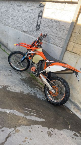 KTM 350 EXC-F Naranja/Blanca Enduro