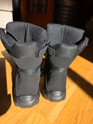 Botas de moto negras talla 43