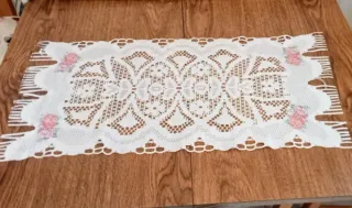 Lote Juana 2 mini máquinas coser y 6 manteles indi