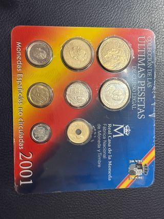 ¡Oferta! Colección Últimas Pesetas 2001