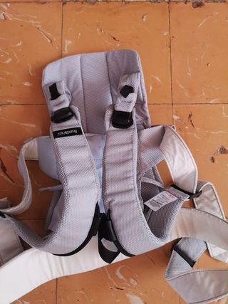 Mochila Portabebés BabyBjörn Gris