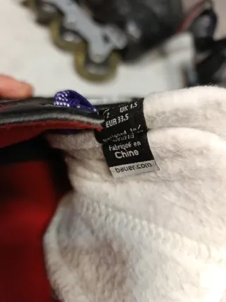 Patines Hockey Bauer Talla 33.5