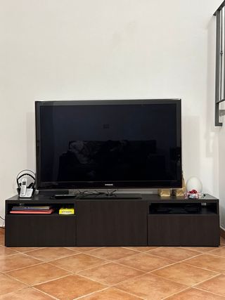 Mobile TV Ikea Nero/Marrone