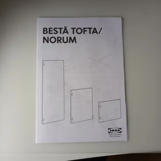 4 Puertas Ikea Bestå Norum 60x64 cm Blancas