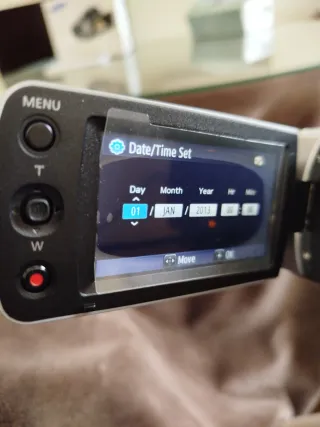 Video Cámara Samsung HMX-F90 HD sin usar