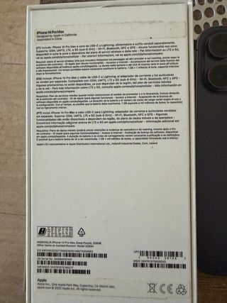 iPhone 14 Pro Max 256 GB Morado