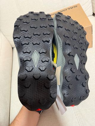 Salomon Ultra Flow 2 Goretex Negro Amarillo