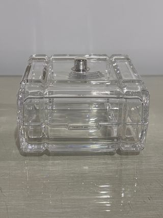 Joyero cristal tallado plata ley