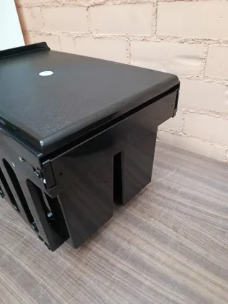 Cubo basura integrado Relaxdays 4 compartimentos