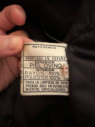 Cazadora Piel EXTRA OLEL Talla 42