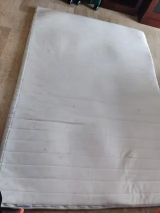 Topper de colchón de tela