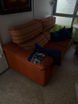 Divano a 2 posti in tessuto