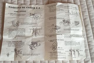 Máquina de coser portátil