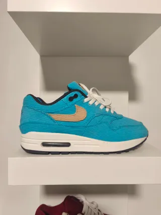 Nike Air Max 1 Corduroy Azul Beige