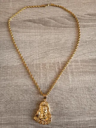 Cadena Cordón Camaron Oro