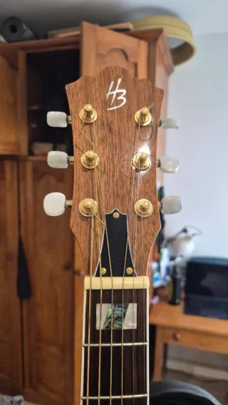 Guitarra Acústica Harley Benton CLJ-503CE WN