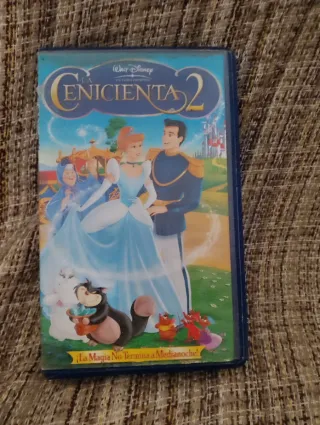 Lote 2 VHS Disney La Cenicienta