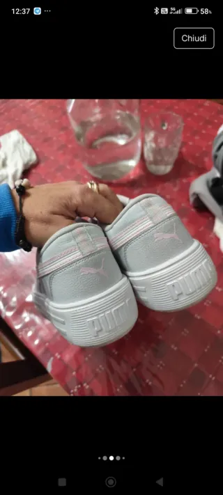 Scarpe da ginnastica Puma donna bianche