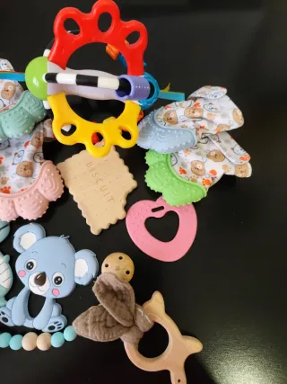 Lote de productos para bebé