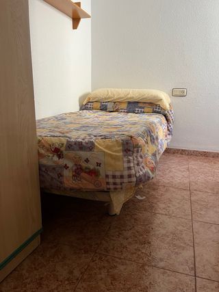 Cama individual con colchón 90x1,90