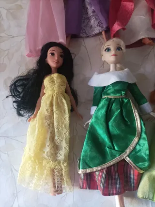 Lote Muñecas Disney Princesas