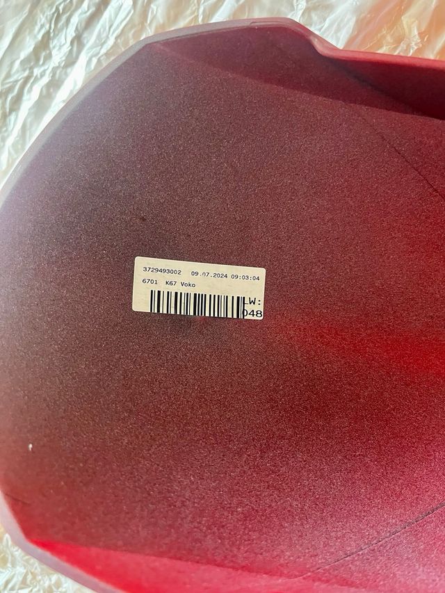 Guardabarros delantero original BMW S1000RR (K67)