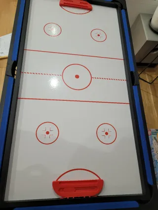 Mesa Multijuegos 3 en 1: Billar, Air Hockey, Tenis