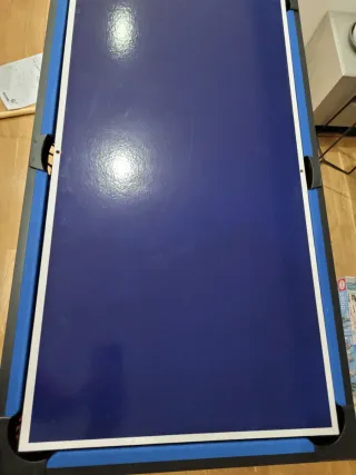 Mesa Multijuegos 3 en 1: Billar, Air Hockey, Tenis