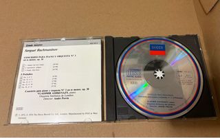 CD Ashkenazy Rachmaninov Concierto Piano N°3