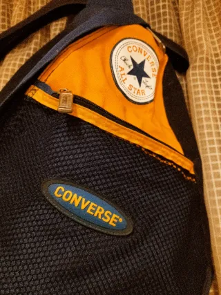 Mochila bandolera Converse original, años 90