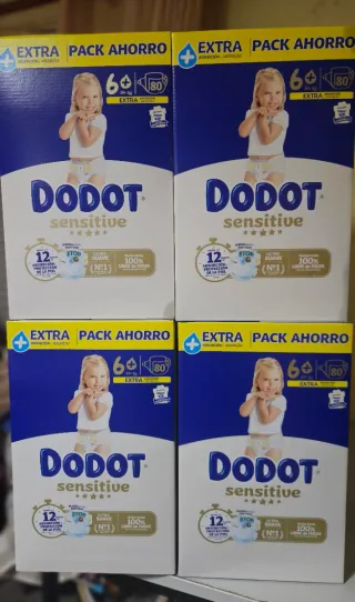 320 Fraldas Dodot Sensitive T6+