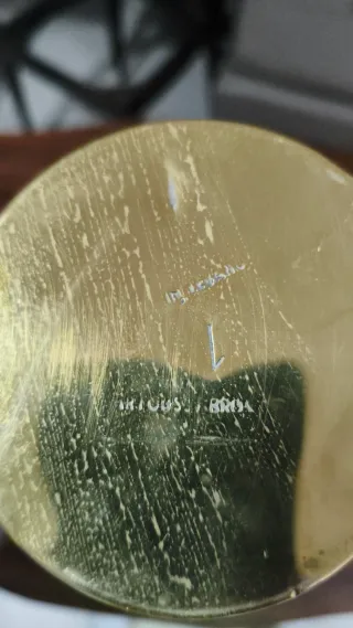 Set da caffè in stile arabo in ottone