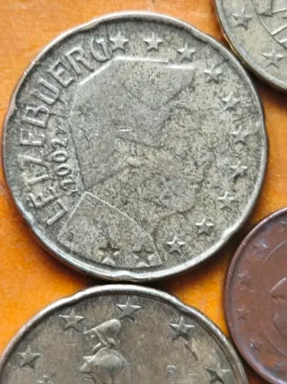 Lote monedas 20, 10 y 1 céntimos Euro